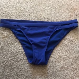 blue bathingsuit bottoms
